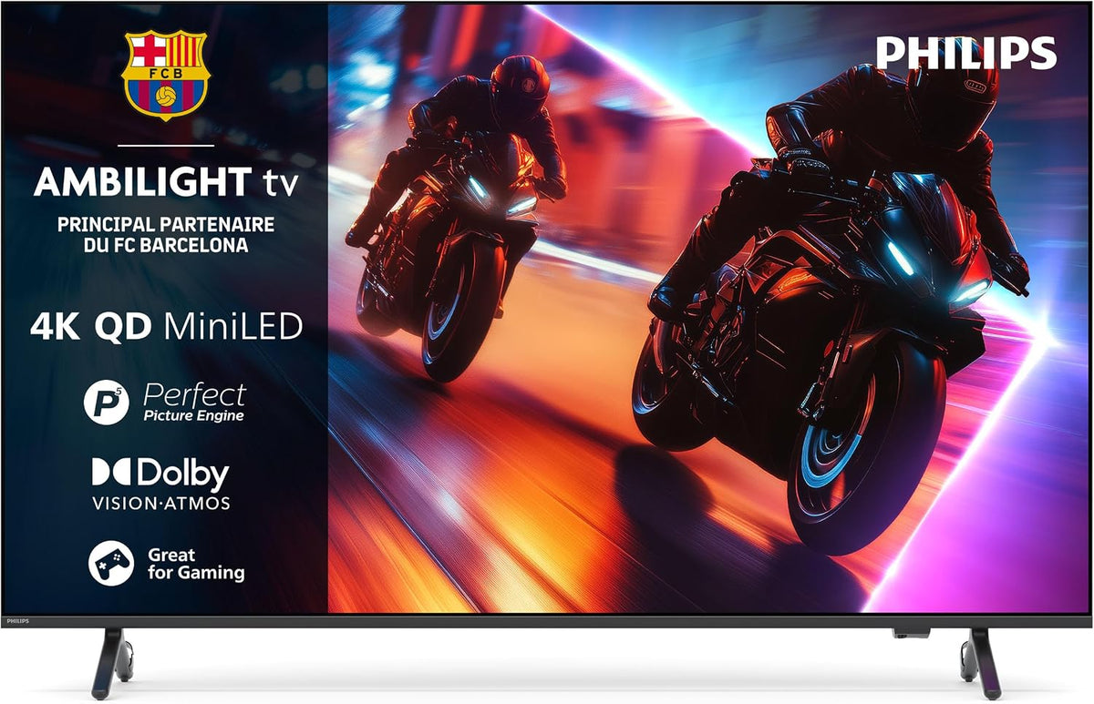 PHILIPS, Telewizor Smart TV, 75 cali, Czarny, oświetlenie LED