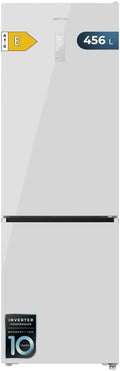 Cecotec, Lodówka, 456 L, 201 cm, Biały, miejsce do przechowywania, No Frost