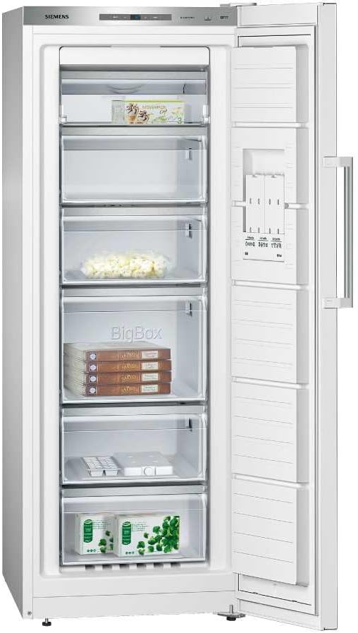 SIEMENS, Zamrażarka, GS29NAW30, 195 l, Biały