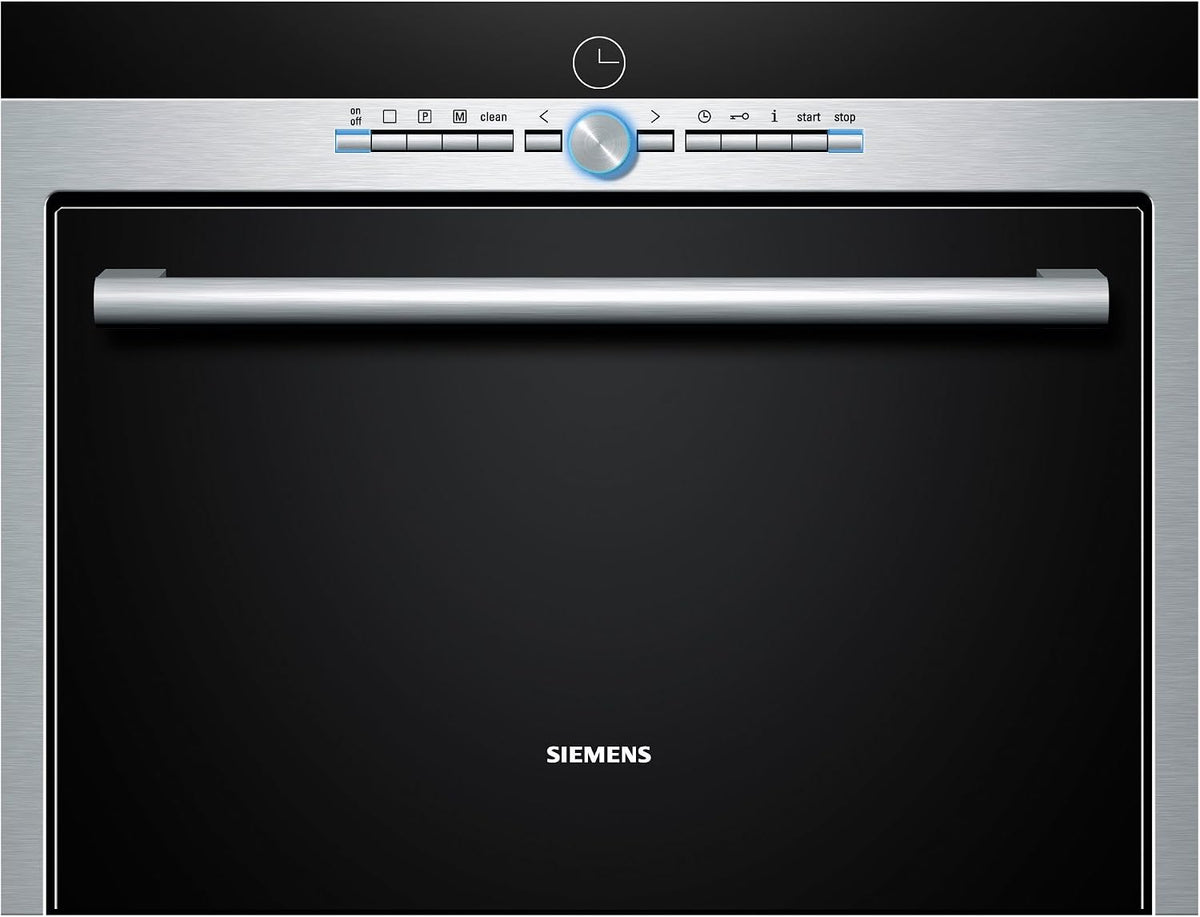 SIEMENS, Piekarnik do zabudowy, HB26D555, 38 l, 1.9 kW, 180 cm, Srebrny, stal nierdzewna