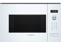 Bosch, Kuchenka mikrofalowa, BFL524MW0, 20 l, 800 W, Biały, oświetlenie LED, funkcja grilla