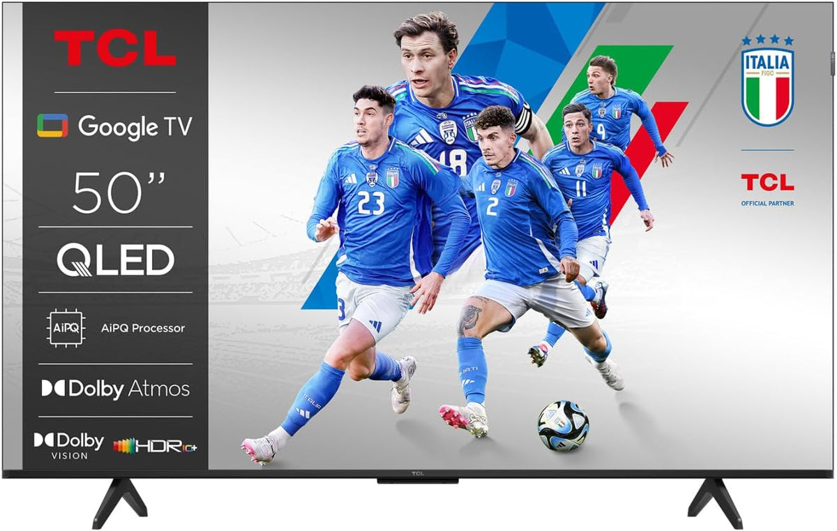 TCL, Telewizor Smart TV, 50P79K, 126 cm, Czarny