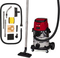 Einhell, Odkurzacz, 18 V, 25 l, 2,5 m, Czerwony/Srebrny/Czarny, praca bezprzewodowa