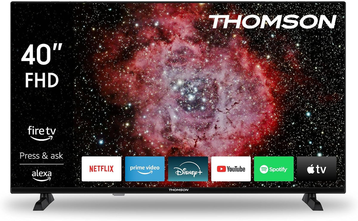 THOMSON, Telewizor Smart TV, 40FF2S34, 40 cali, Czarny, Bluetooth, Wi-Fi