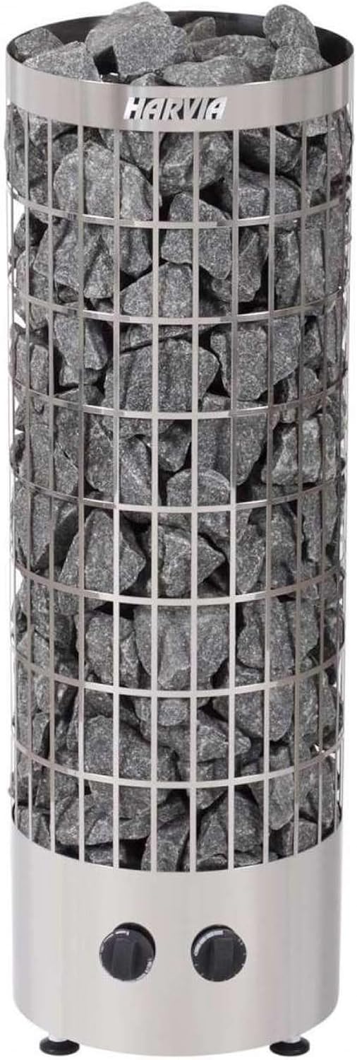 Harvia, Piece, PC70, 400 V, 930 x 320 x 320 mm, 80 kg, Srebrny, stal nierdzewna