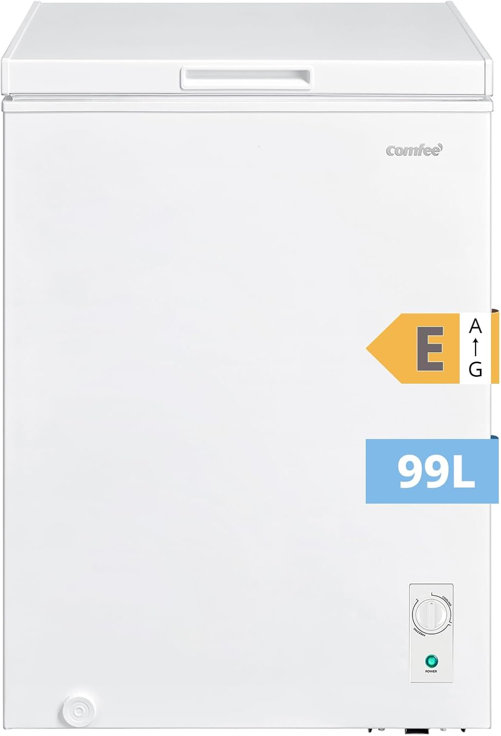 Lodówka, Comfee, 99 l, 38 dB, Biały
