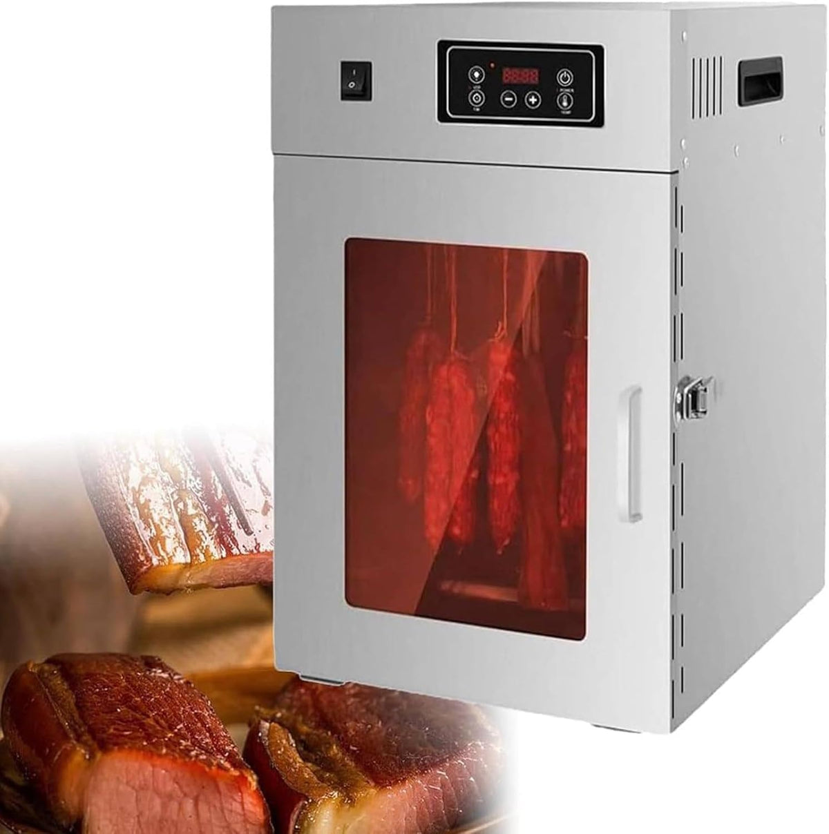 Suszarka do żywności, ZXINXIN, 110 V, 550 mm, 14 kg, Srebrny, stal nierdzewna