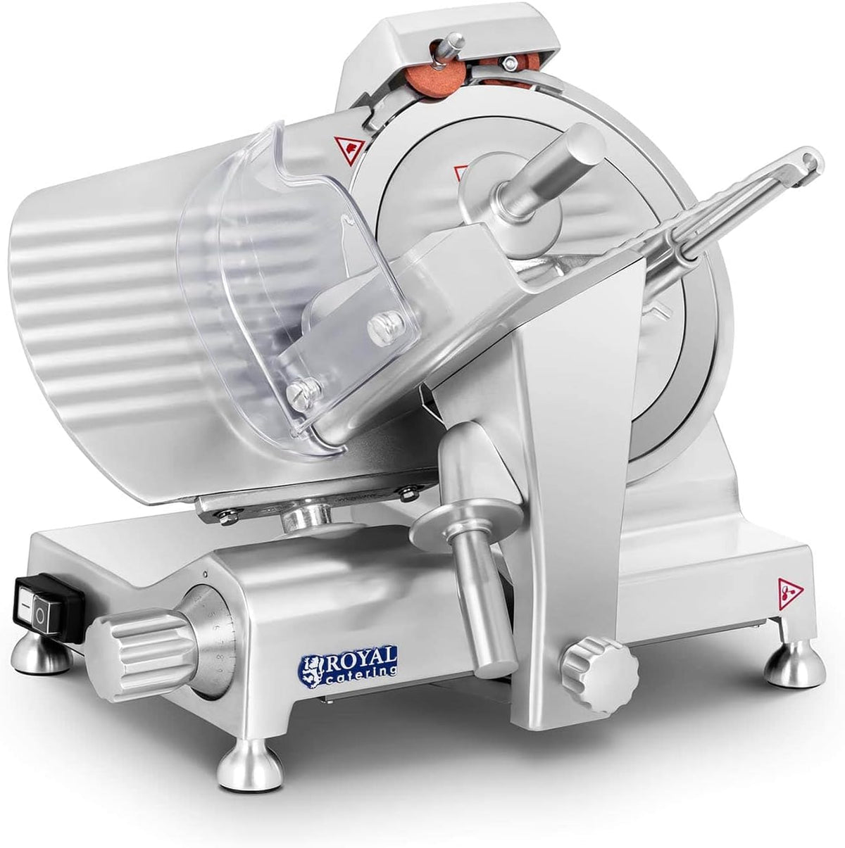 Royal Catering, Krajalnica, 250EXPERT, 40x48x37 cm, 180 W, 16,8 kg, Czarny, aluminium