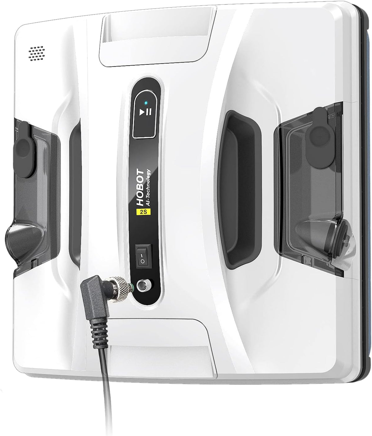 HOBOT, Robot sprzątający, 72 W, 24 cm, Czarny