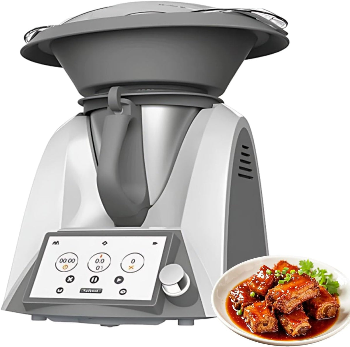 Robot kuchenny, KAIKAFEI, 3 l, 1500 W, Czarny, Wi-Fi
