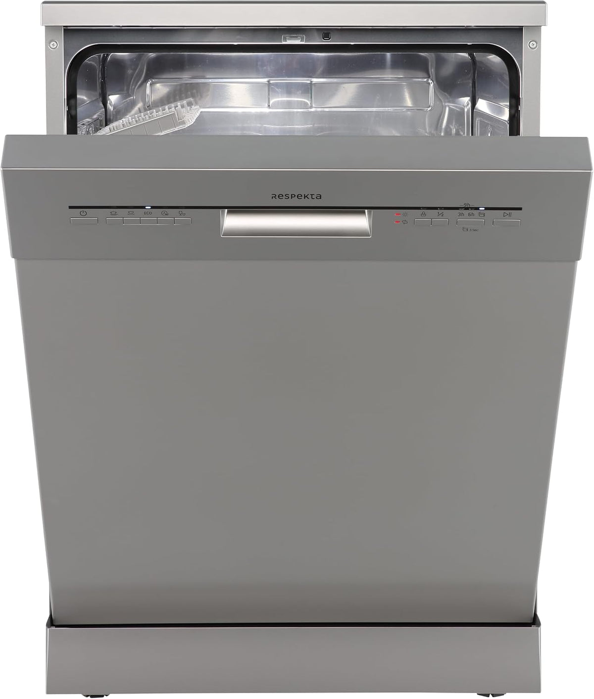 respekta, Zmywarka, GSPS60SI-12, 60 cm, 49 dB, 42,5 kg, Srebrny
