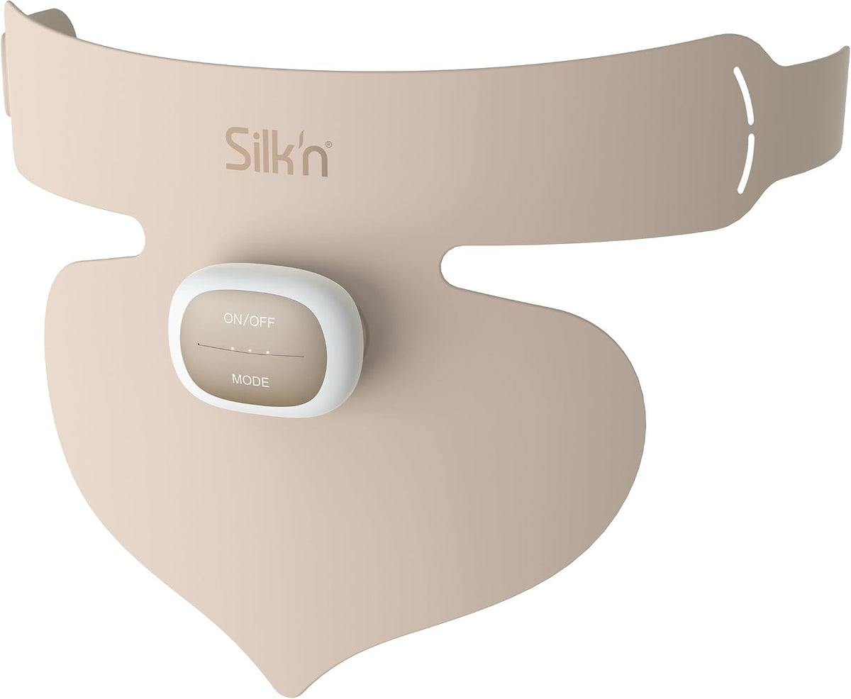 Silk'n, Szyja i dekolt, Czerwony / Różowy, oświetlenie LED, praca bezprzewodowa