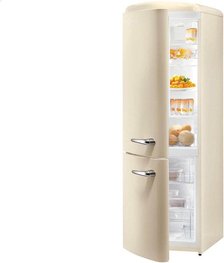 Gorenje, Lodówka, RK60359OC, 229 l, 41 dB, 120 W, Beżowy
