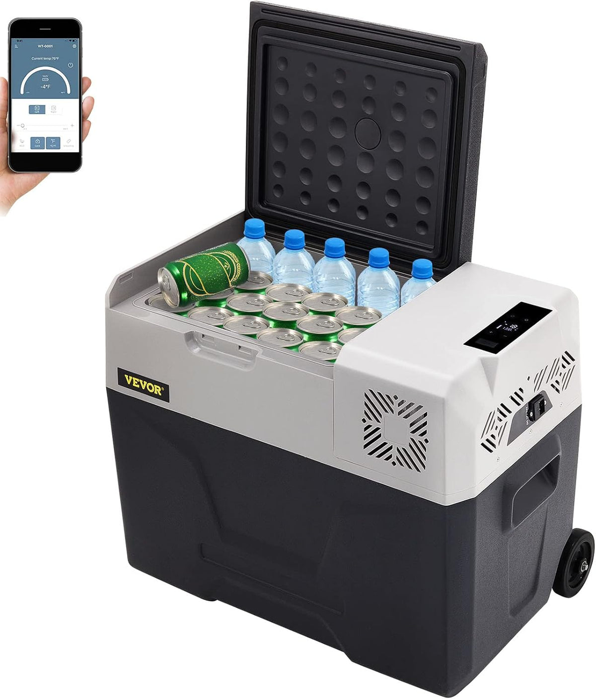 VEVOR, Minilodówka, 30 l, 1 CM, 220 V, Biały