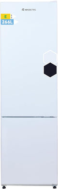 magictec, Minilodówka, L/74, 266 l, 42 dB, Biały, oświetlenie LED