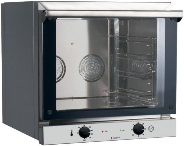 Furnotel, Mini piekarniki, 72 l, 3 kW, 589 x 663 x 580 mm, Czarny / Srebrny