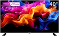 KIANO, Telewizor Smart TV, DVB-T2/S2/C, Czarny, oświetlenie LED, USB, Wi-Fi