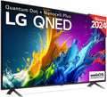 LG, Telewizor Smart TV, 50QNED80, 126 cm, 20 W, Czarny / Niebieski, oświetlenie LED, USB, Bluetooth, Wi-Fi