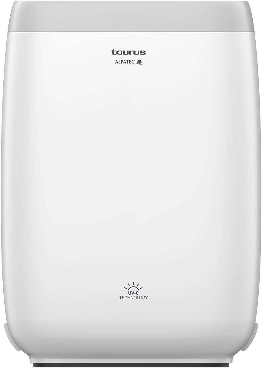 Oczyszczacz powietrza, TAURUS, 35 W, 80 m, 22222 dB, Biały, Wi-Fi, filtr HEPA