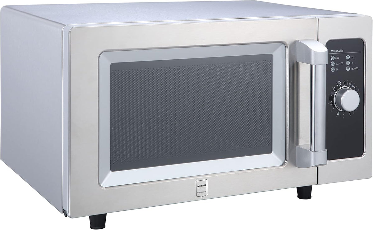 METRO Professional, Kuchenka mikrofalowa, GMW1125, 1 cm, 25 l, 1000 W, Srebrny, stal nierdzewna, oświetlenie LED