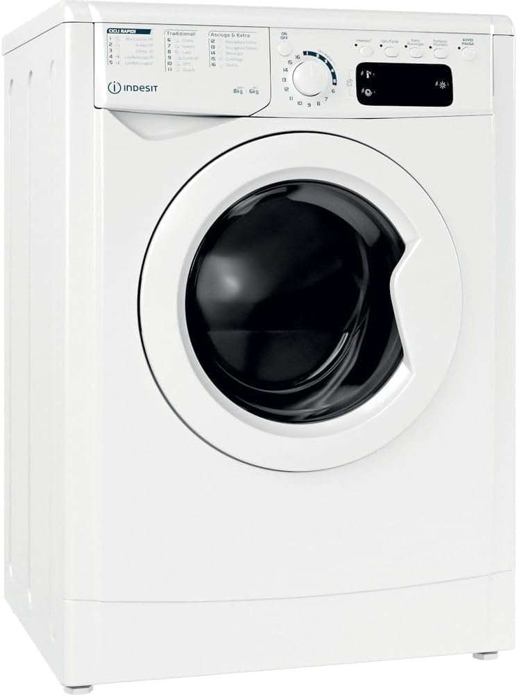 Indesit, Pralki, 861483 W, 8 kg, 59,5 cm, Biały