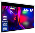 ESMART, Ekrany projekcyjne, 203 x 114 cm, 540 g, Czarny, oświetlenie LED
