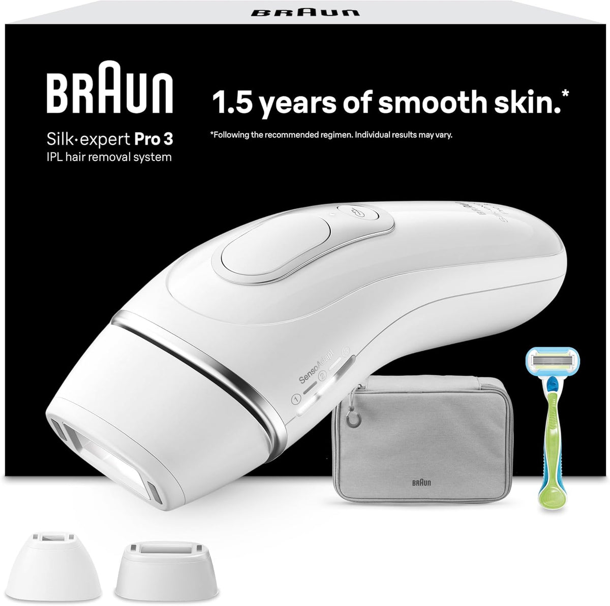 Depilatory IPL, PL3122, Braun, Brązowy