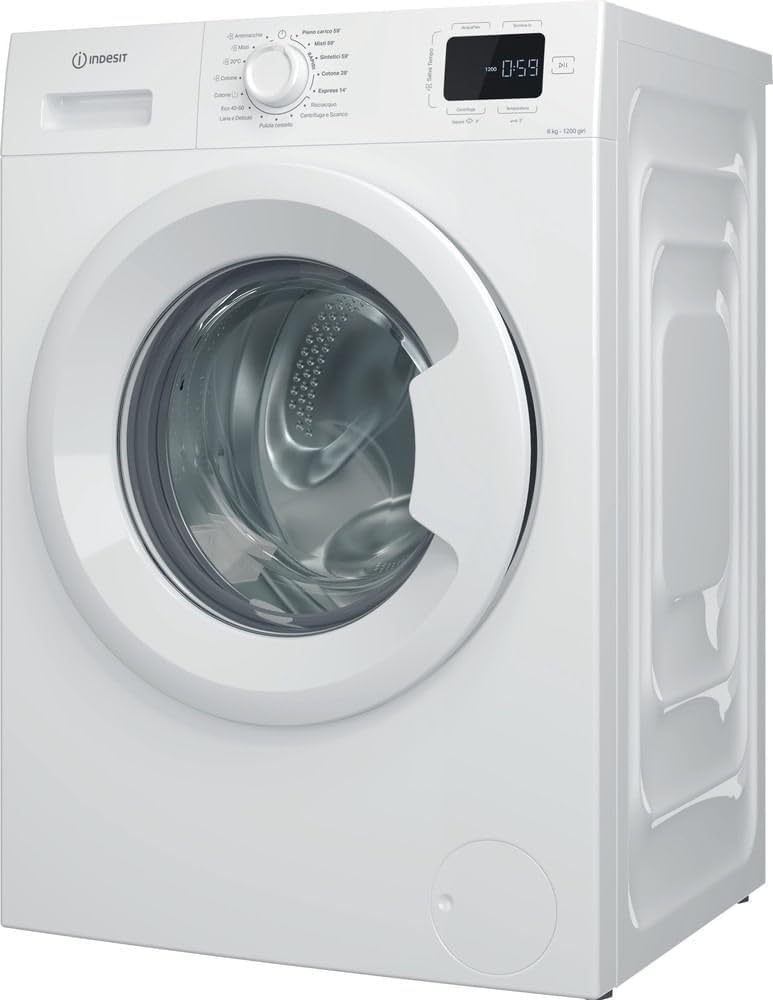 Indesit, Pralka, 642B, 6,0 kg, Biały