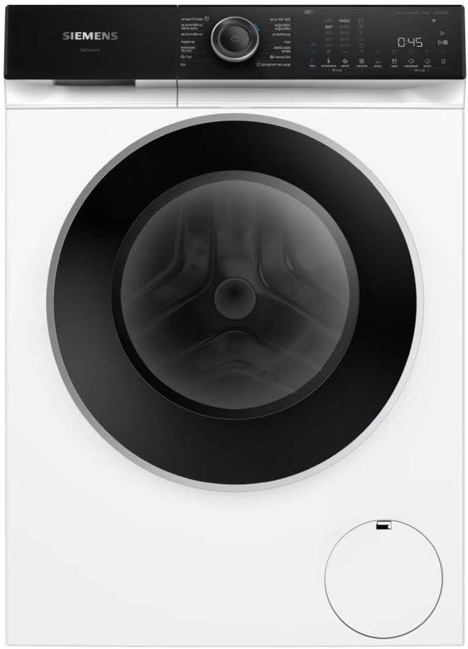 SIEMENS, Pralka, WG44H2A0ES, 9 kg, 1400 obr./min, Biały, Wi-Fi