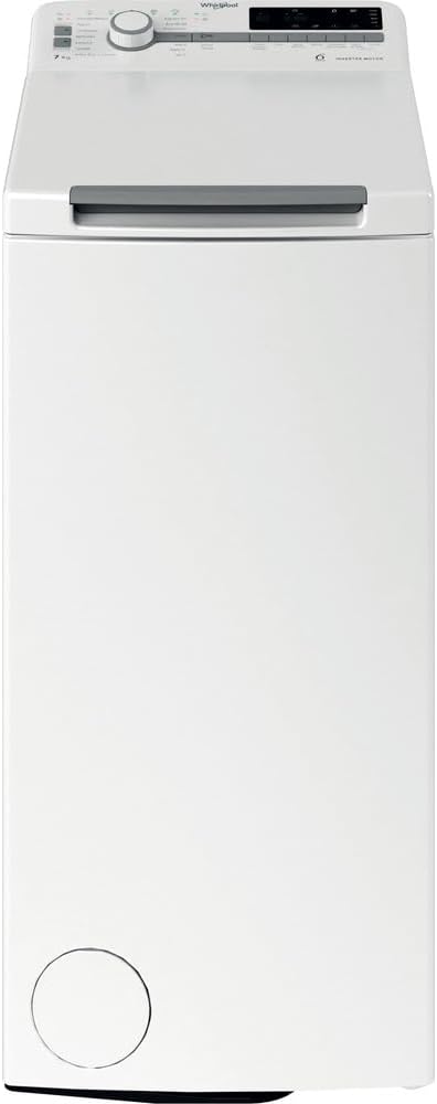 Whirlpool, Pralka, TDLR7231BSSPT, 7 kg, 1200 obr./min, Biały, samoczyszczenie