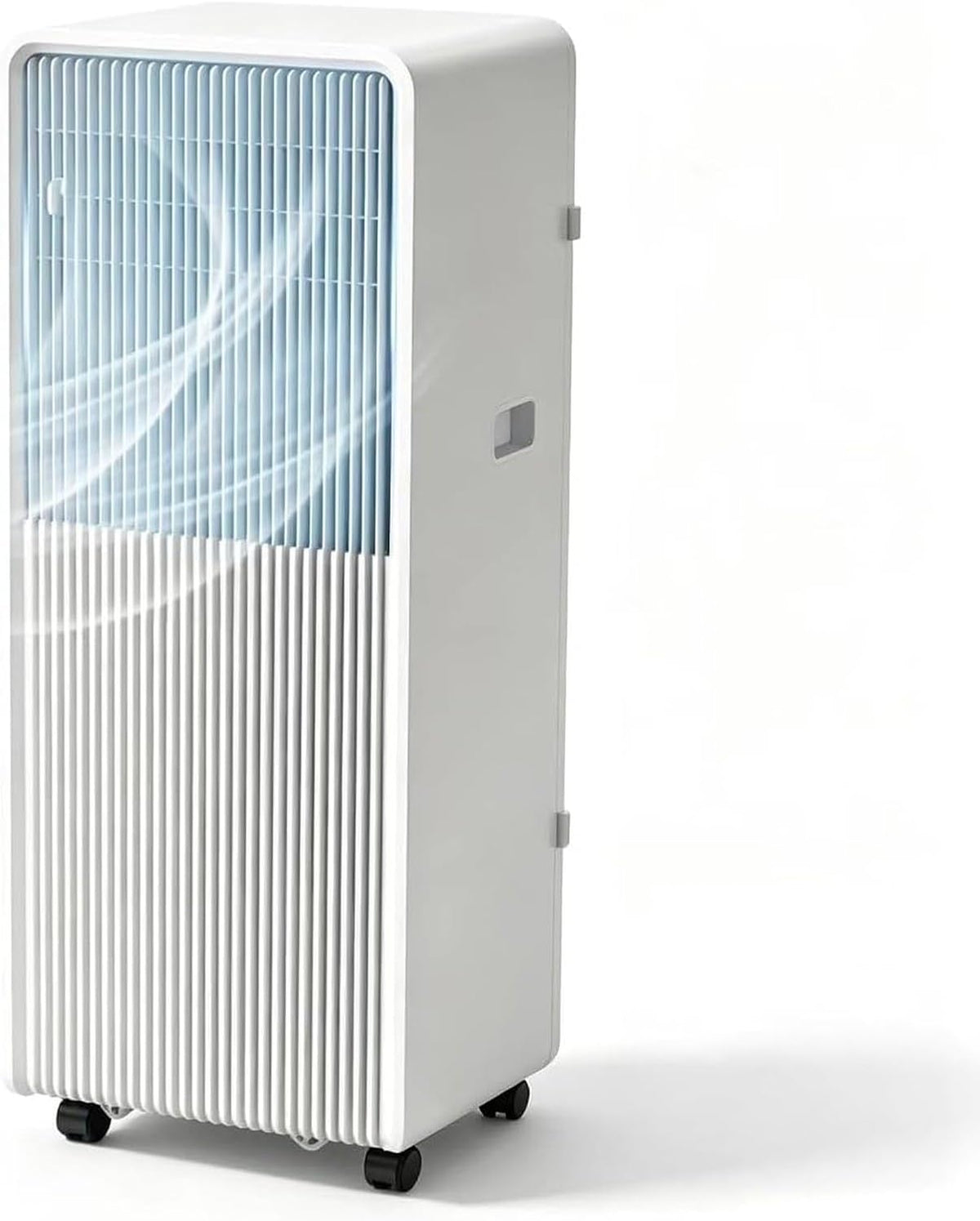 Wuufake, Klimatyzator przenośny, 46 m, 10000 BTU, 3 W, Czarny, pilot zdalnego sterowania, automatyczne wyłączanie, 3 w 1