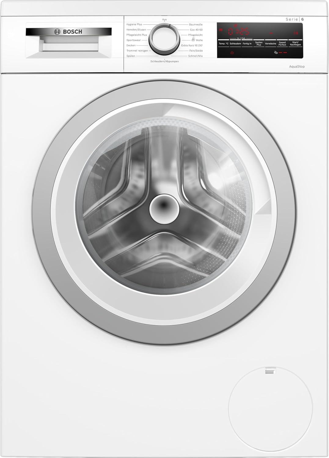 Bosch, Pralka, WUU28T71, 8 kg, Czarny, oświetlenie LED