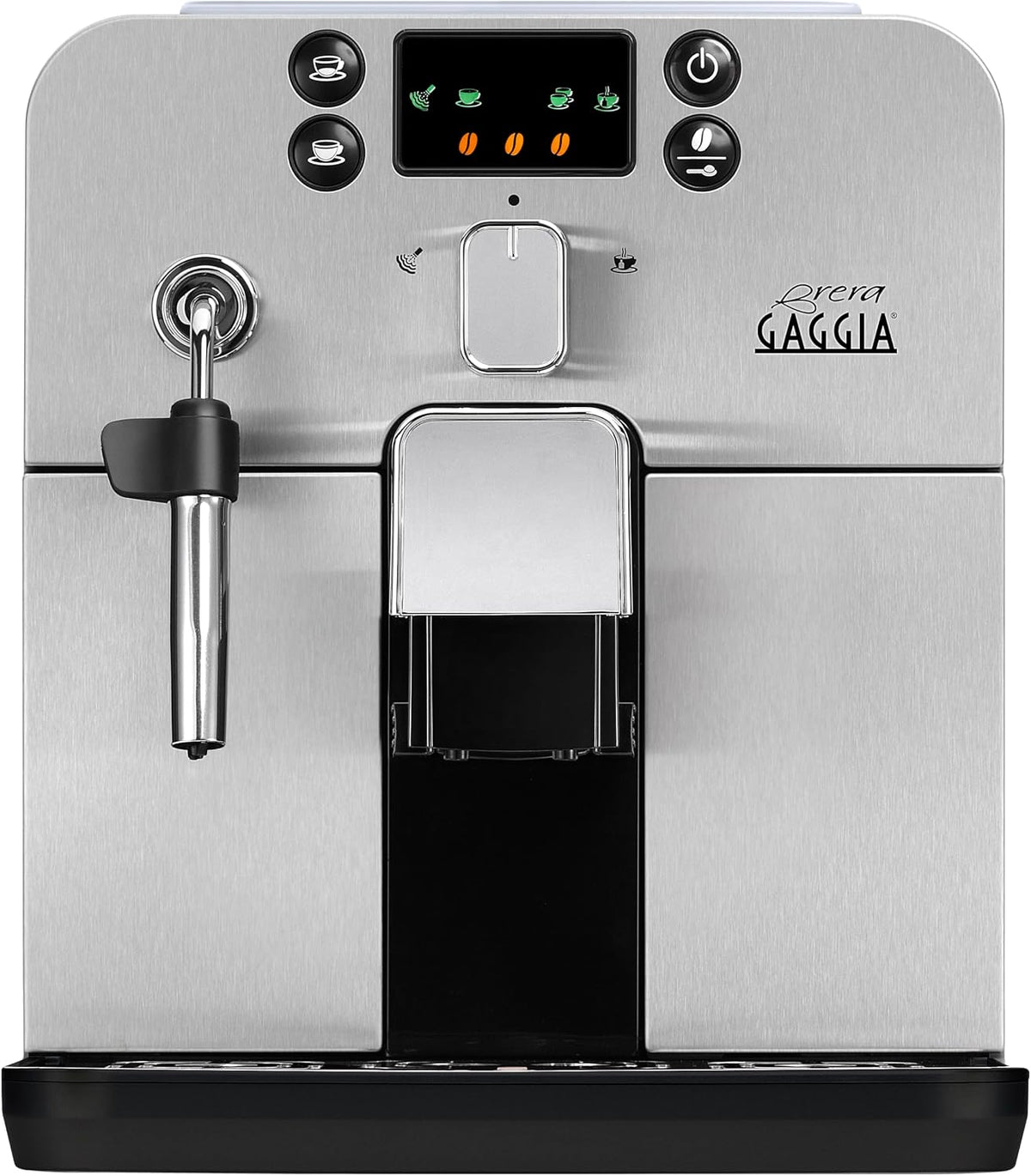 Gaggia, Ekspres do kawy, 1.2 l, 1400 W, 230 V, Czarny, stal nierdzewna
