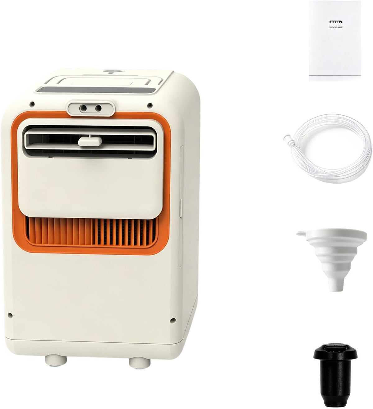 VEXYTRRON, Klimatyzator przenośny, 230 W, 1800 BTU, 28.5 × 25.5 × 37,5 cm, Biały