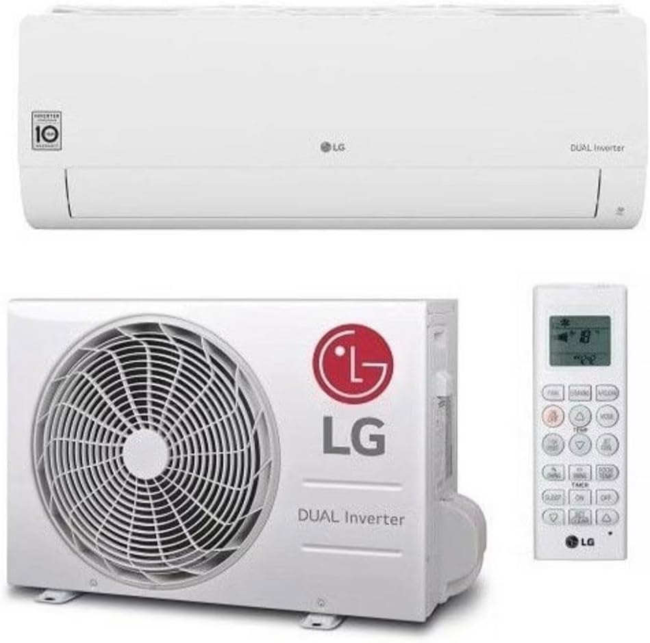 LG, Klimatyzator, R32, 000 BTU, 700 g, Biały, Wi-Fi