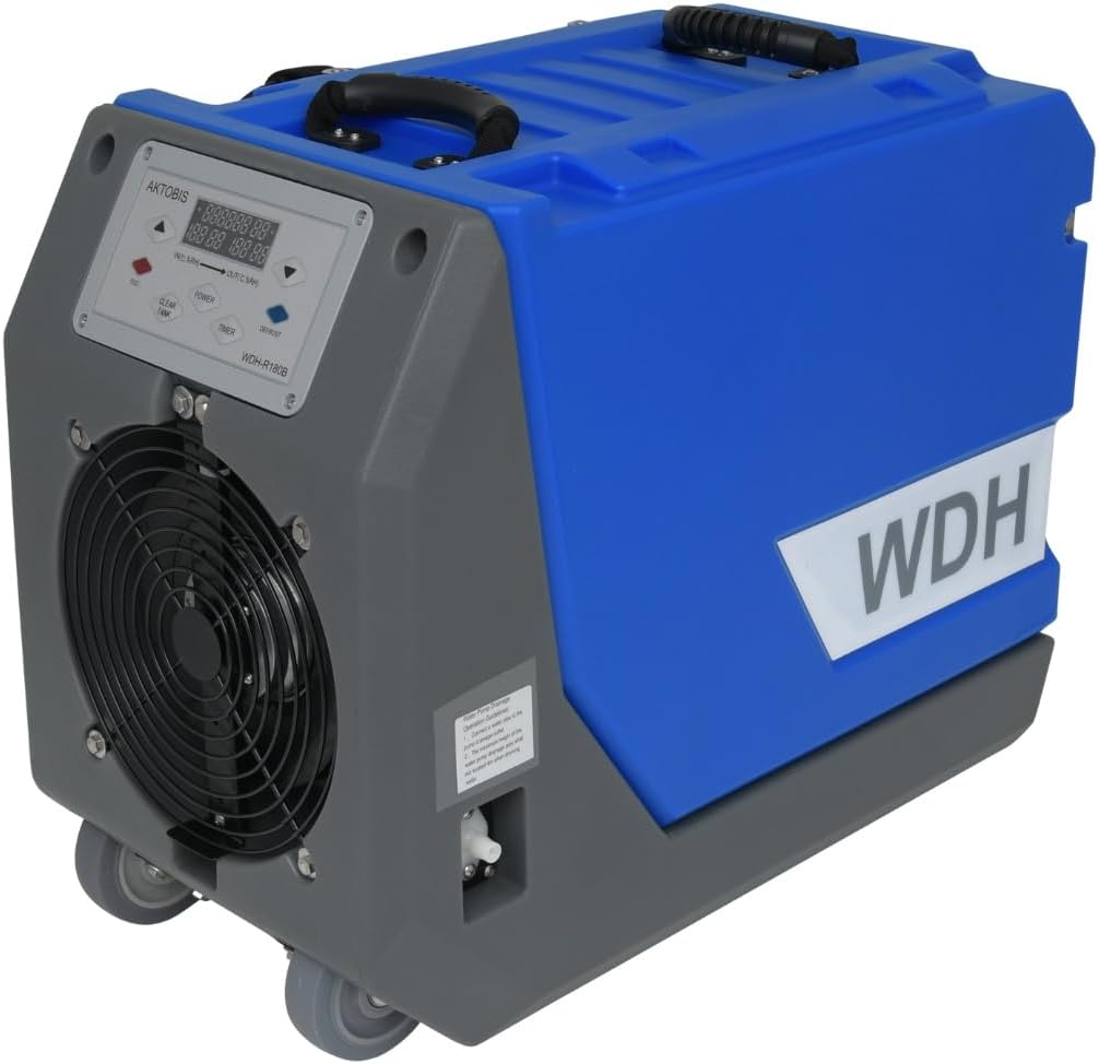 Osuszacz powietrza, R180B, WDH, 70 l, 140 m, Biały