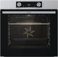 Gorenje, Piekarnik do zabudowy, BOP6737E02XK, 77 litrów, 60 cm, Czarny/Srebrny, samoczyszczenie