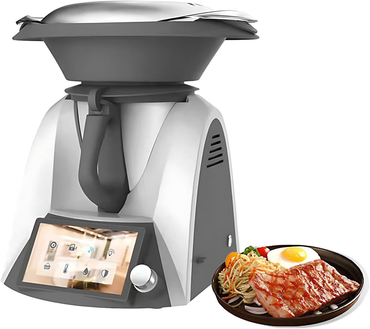 KAIKAFEI, Robot kuchenny, 3 l, 1500 W, Czarny, Wi-Fi