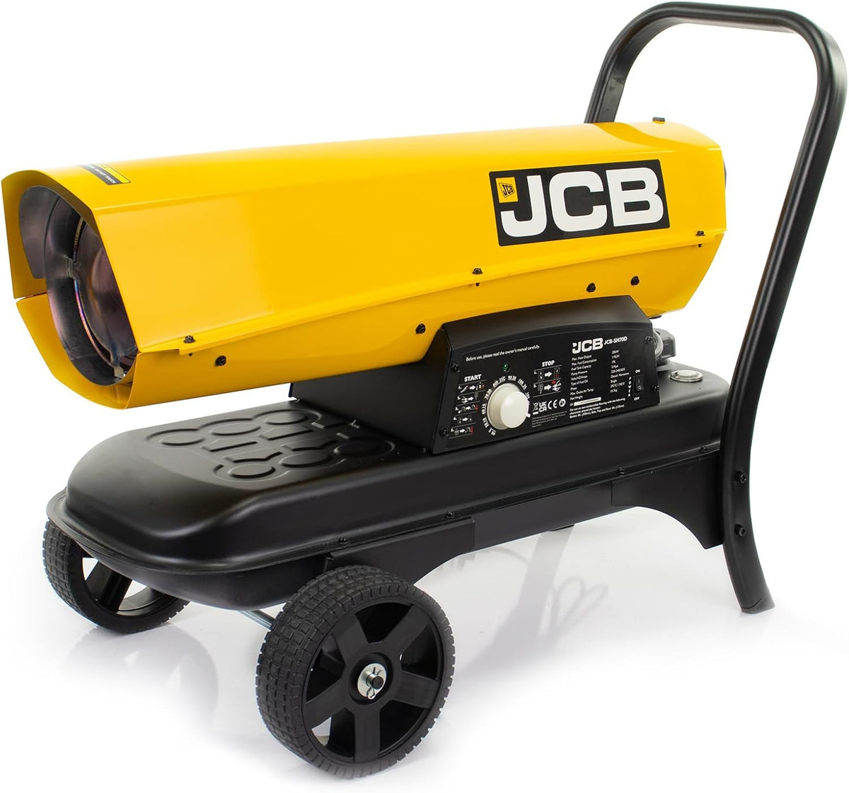Nagrzewnice do nawadniania, SH70DP24, JCB, 19 l, 20 kW, 243 BTU, Czarny