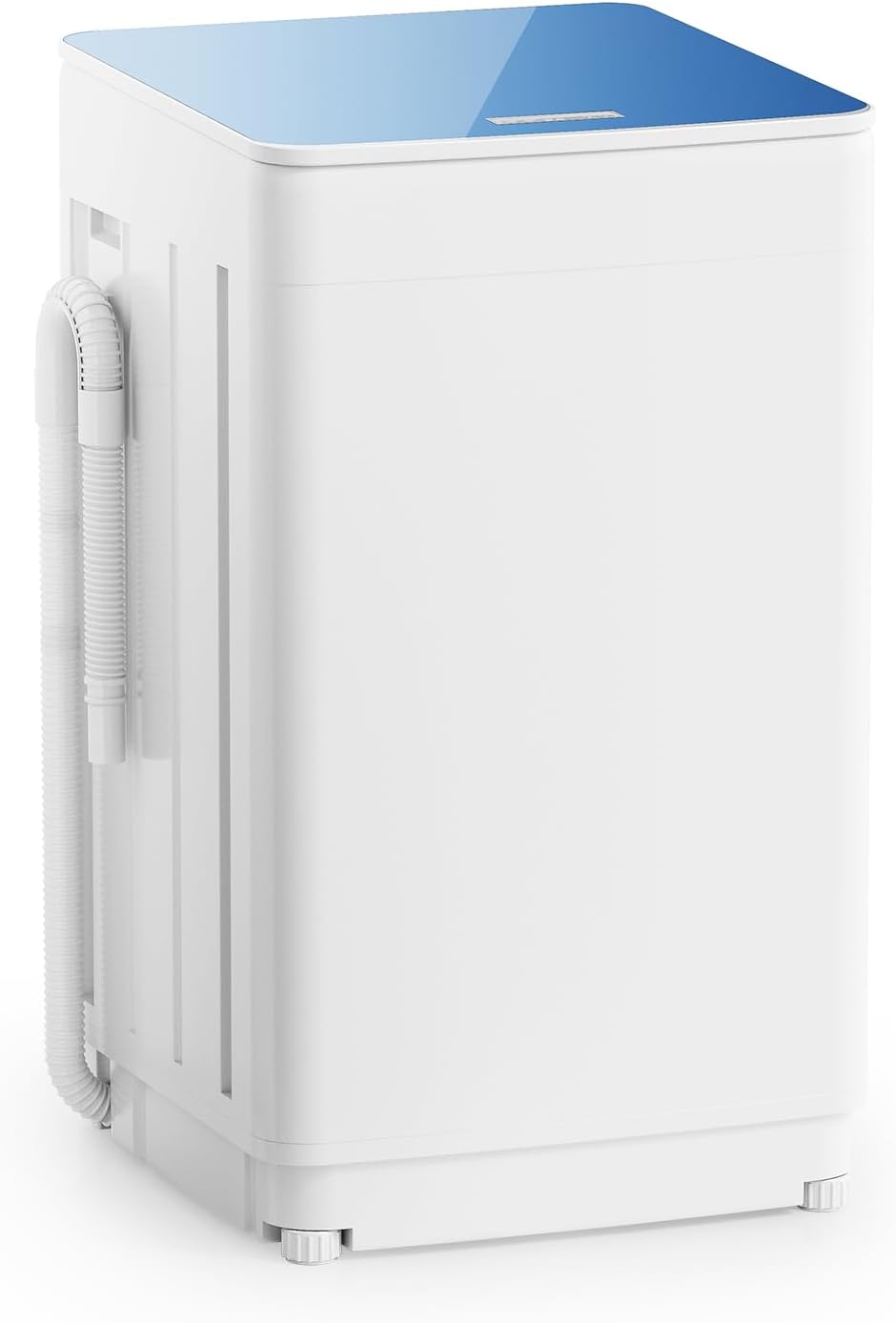 Auertech, Pralka, 400 W, 1600 obr./min, 33 cali, Biały/Niebieski, oświetlenie LED, samoczyszczenie