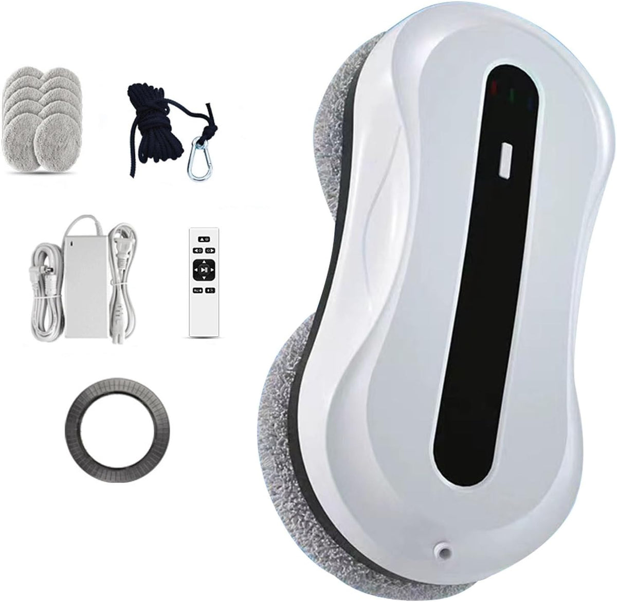 Hydravex, Robot sprzątający, 240 V, 80 W, 62 mm, Biały/Czarny, pilot zdalnego sterowania