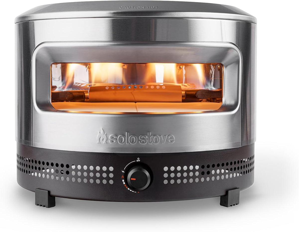 Solo Stove, Piec do pizzy, Czarny / Srebrny
