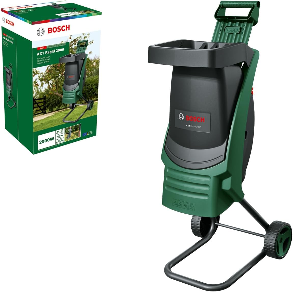 Bosch, Rębaki, 000 W, 35 mm, 11,9 kg, Zielony/Czarny