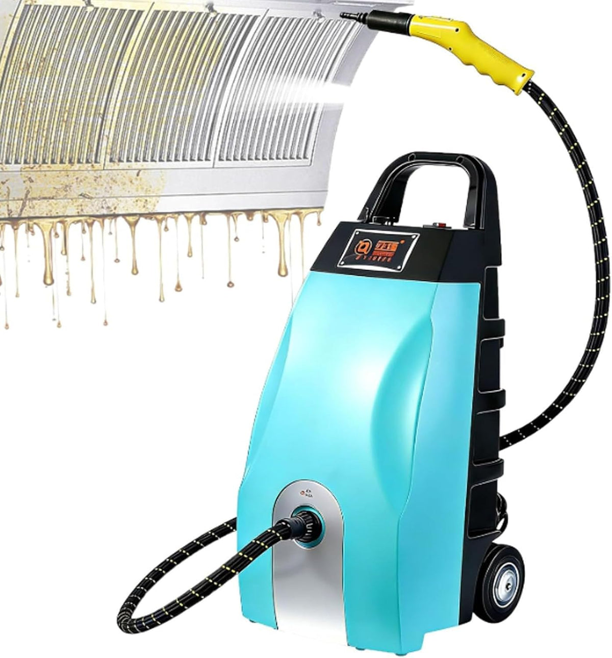 Hydravex, Okap kuchenny, 5 l, 3000 W, 2,5 m, Niebieski