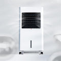 ZZGZZG, Klimatyzator przenośny, 12000 BTU, 37 x 28 x 74 cm, 1.32 kW, Biały, pilot zdalnego sterowania, praca bezprzewodowa