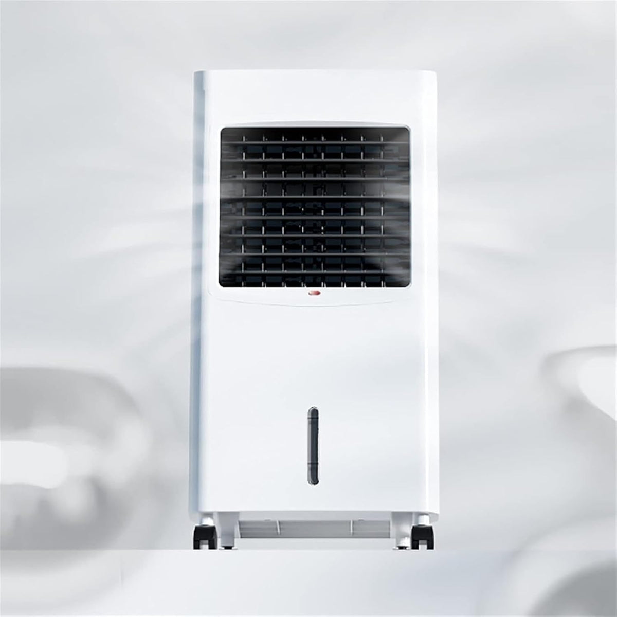 ZZGZZG, Klimatyzator przenośny, 12000 BTU, 37 x 28 x 74 cm, 1.32 kW, Biały, pilot zdalnego sterowania, praca bezprzewodowa