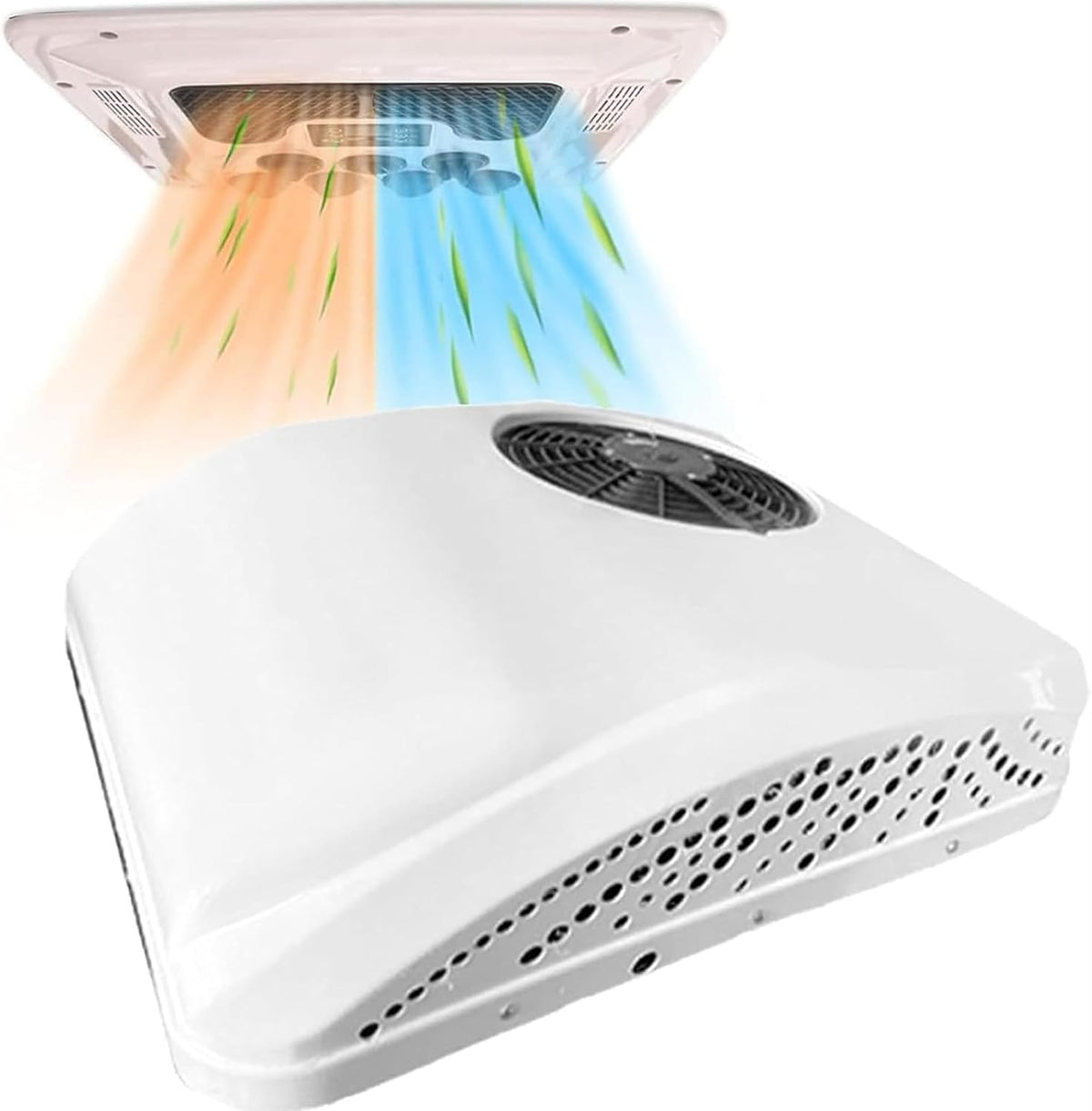 DPQYJPP, Klimatyzator, 12 v, 2300 W, 450 g, Biały, kompresor
