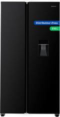 GEDTECH, Lodówka, GSBS510BL, 510 l, Czarny