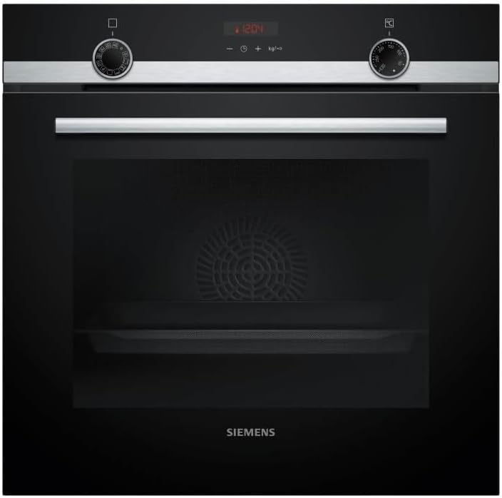 SIEMENS, Piekarnik do zabudowy, HB574ABR3F, 60 cm, 71 l, Czarny