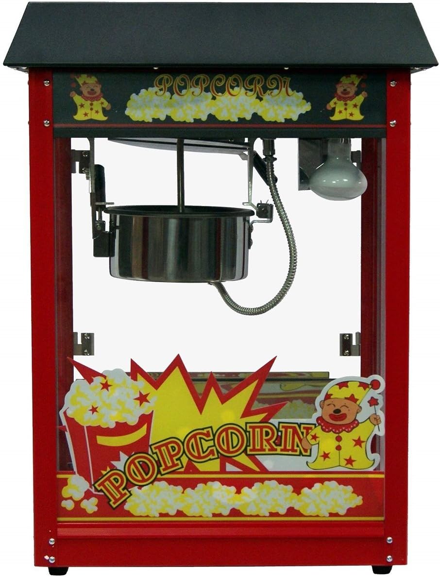 Aparatura do popcornu, GT Catering, 50 cm, 1350 W, 230 V, Czarny